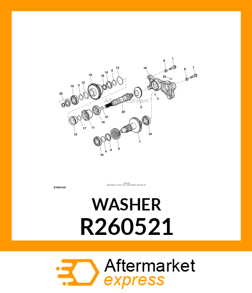 THRUST WASHER R260521