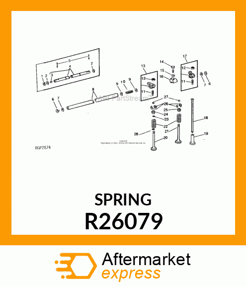 SPRING R26079