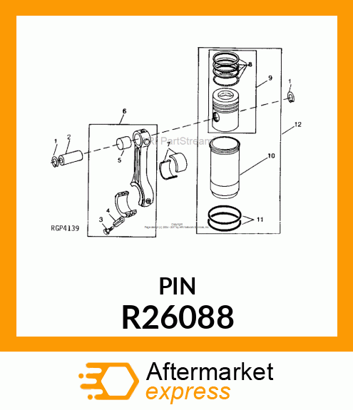 PISTON PIN R26088