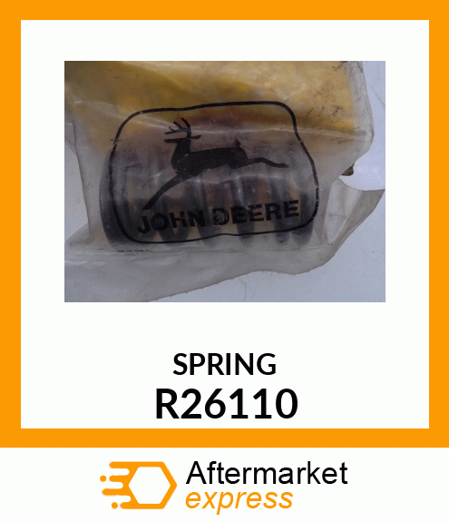 SPRING,VALVE R26110