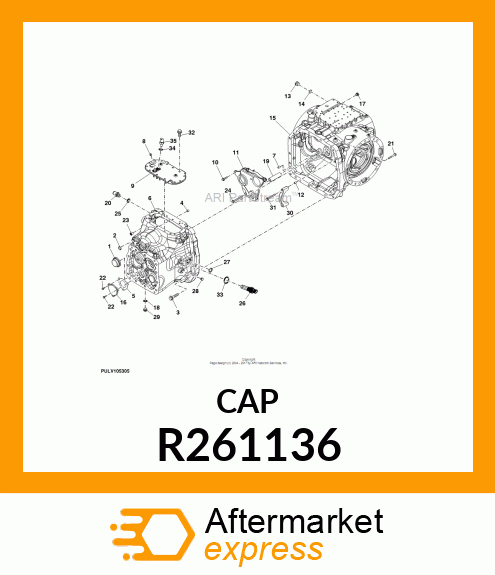 PLUG, FROST PLUG R261136