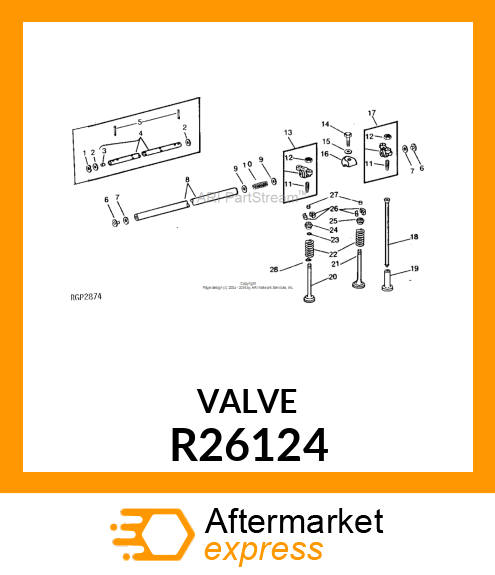 VALVE, INLET R26124