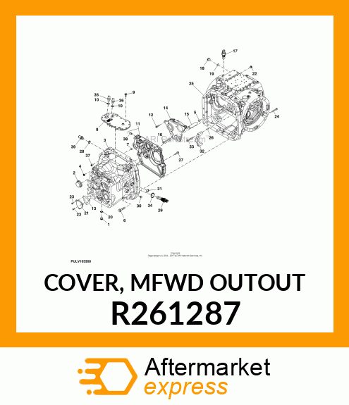 COVER, MFWD OUTOUT R261287