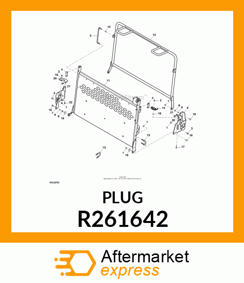 BUSHING, AUTOTRAC LINKAGE SHAFT R261642