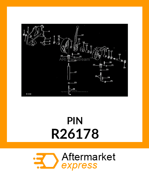 SHAFT,GEAR SHIFT QUADRANT R26178