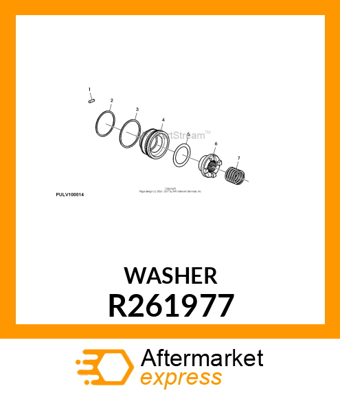 THRUST WASHER, DIFF LOCK R261977