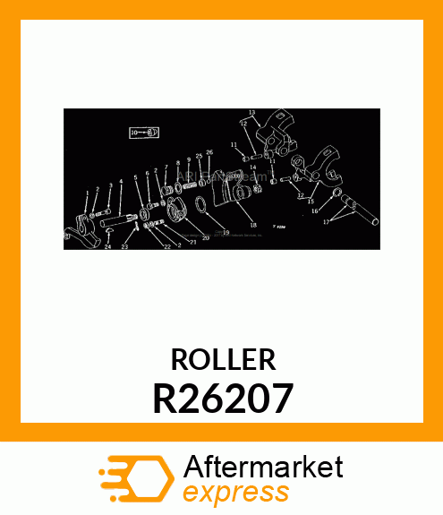 ROLLER, SHIFTER R26207