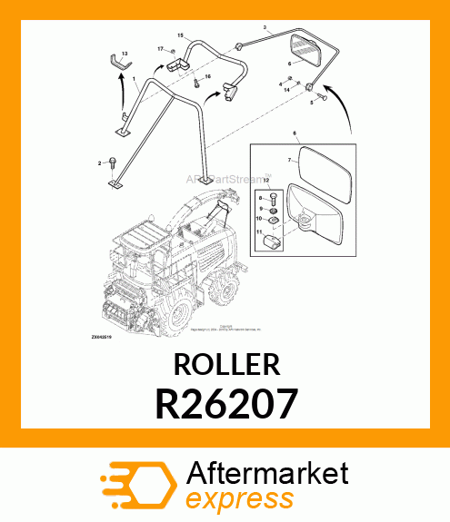 ROLLER, SHIFTER R26207