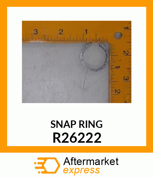 RING,SNAP R26222