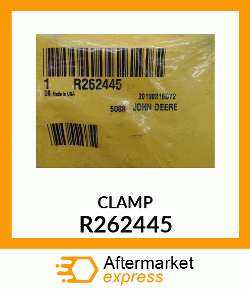 CLAMP, EXHAUST PIPE CLAMP R262445