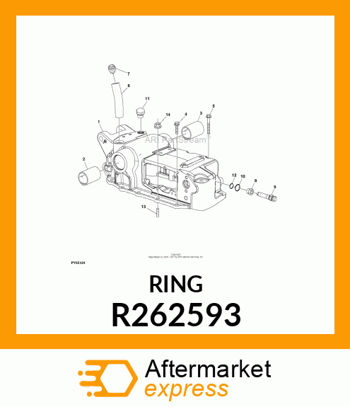 SEALING RING, O RING R262593