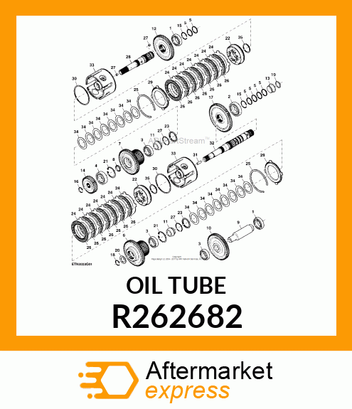 OIL TUBE R262682