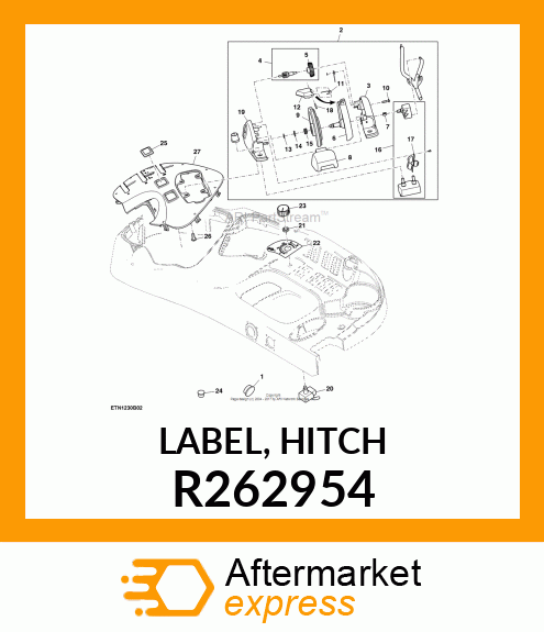 LABEL, HITCH R262954