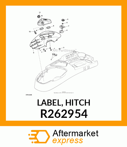 LABEL, HITCH R262954