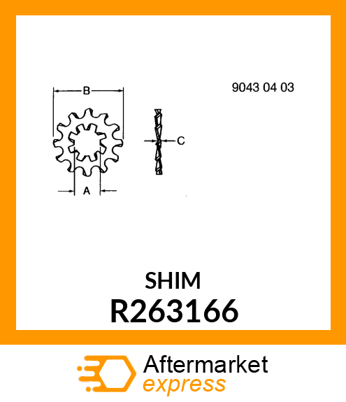 WASHER, FRICTION R263166