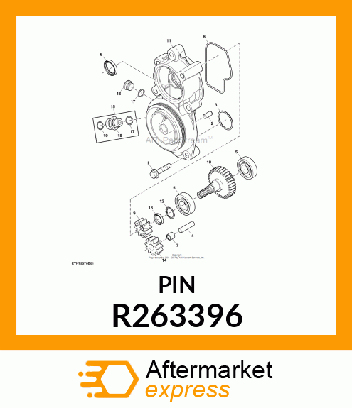 SHAFT, IDLER R263396