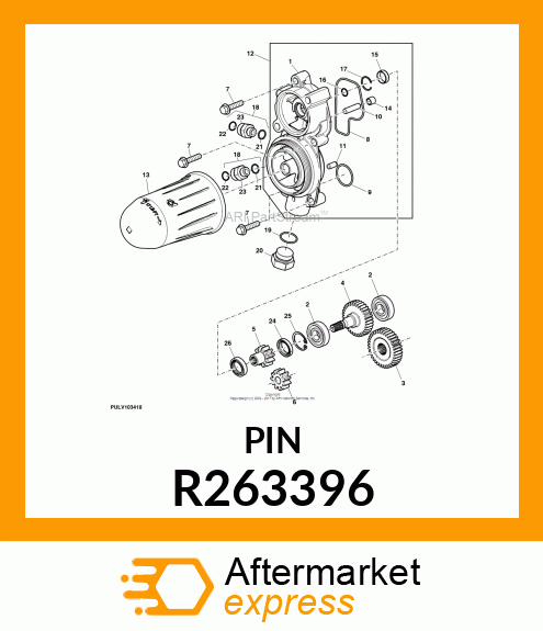 SHAFT, IDLER R263396