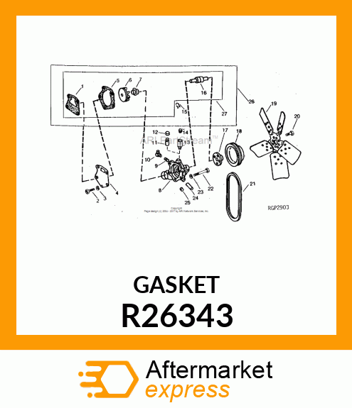 GASKET R26343