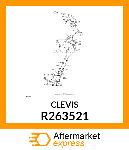 CLEVIS, SCV R263521