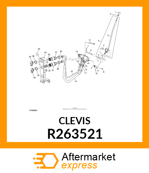 CLEVIS, SCV R263521