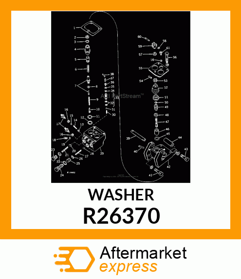 WASHER,TREATED PAPER R26370