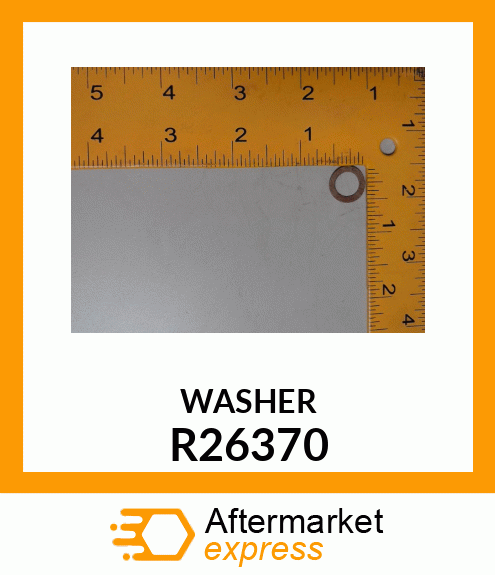 WASHER,TREATED PAPER R26370