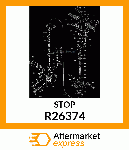 STOP,CHECK VALVE R26374