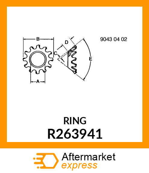 LOCK WASHER R263941