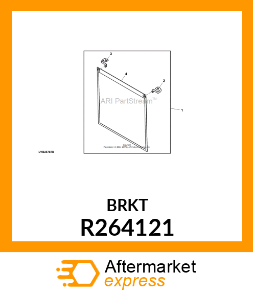 BRACKET, RADIATOR SCREEN MOUNT R264121