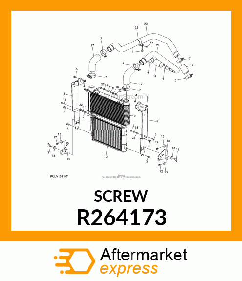 BOLT, TORX HD, M8 X 1.25 X 16 R264173