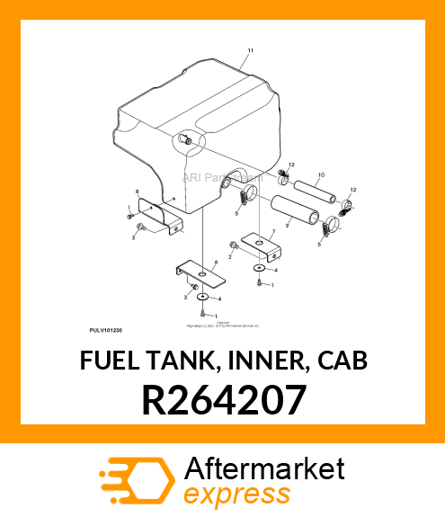 FUEL TANK, INNER, CAB R264207