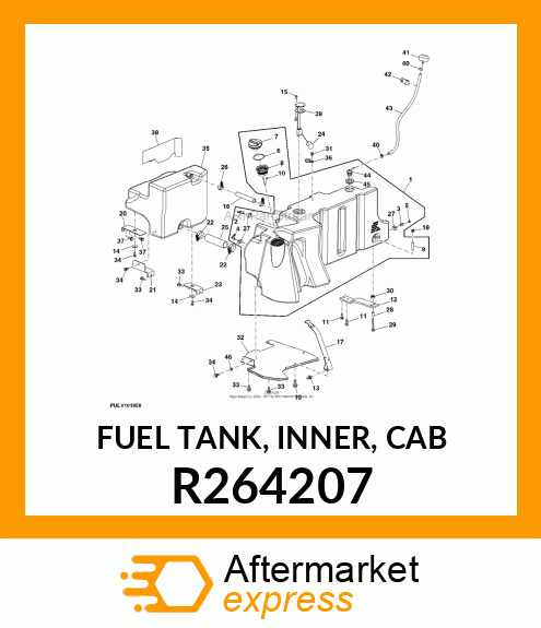 FUEL TANK, INNER, CAB R264207