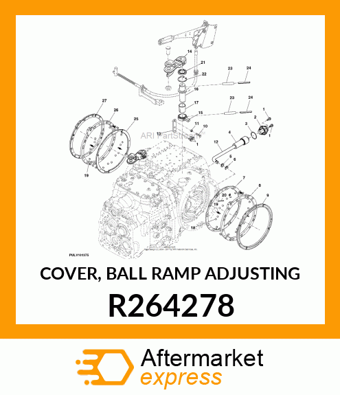 COVER, BALL RAMP ADJUSTING R264278