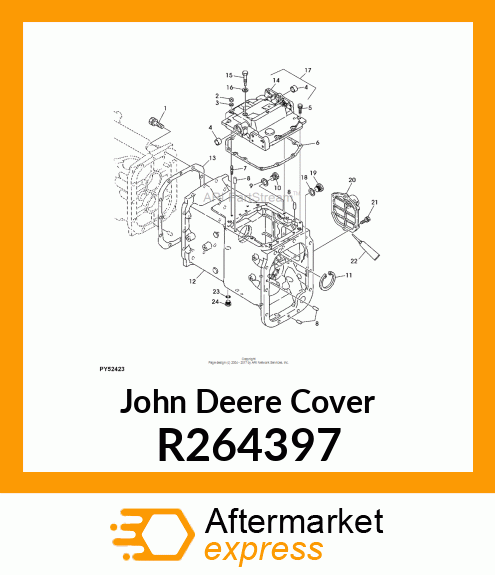 COVER, COVER, CREEPER R264397