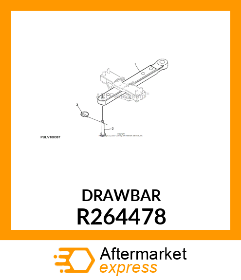 DRAWBAR, STANDARD R264478