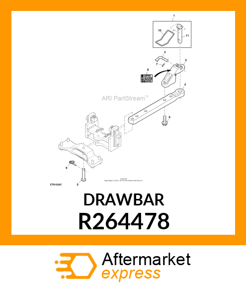 DRAWBAR, STANDARD R264478