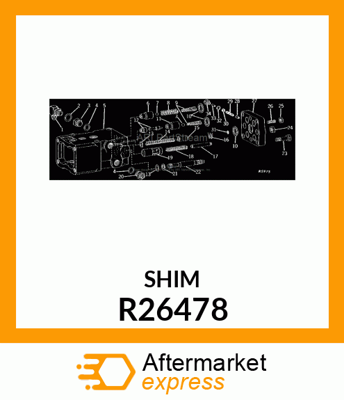 SHIM,.020 STEEL R26478