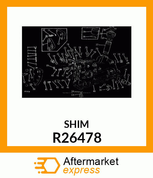 SHIM,.020 STEEL R26478