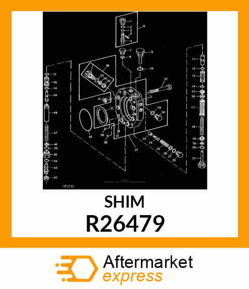 SHIM,.030 STEEL R26479
