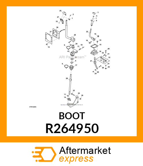 BOOT, RANGE SHIFT LEVER R264950