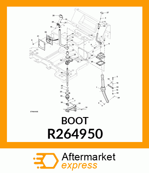 BOOT, RANGE SHIFT LEVER R264950