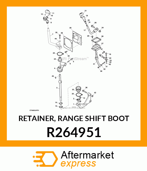 RETAINER, RANGE SHIFT BOOT R264951