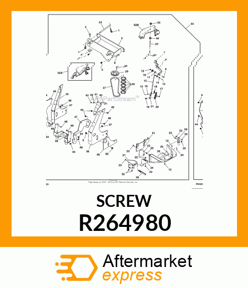 SCREW, SHOULDER, M6 X 20 R264980