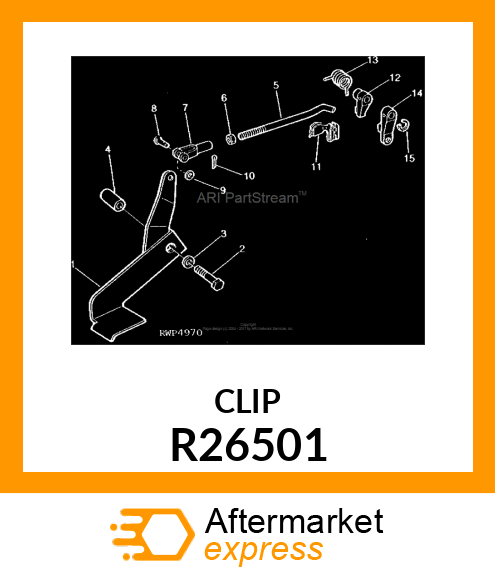 CLIP, CLEVIS R26501