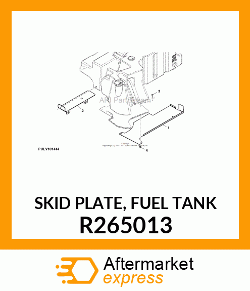 SKID PLATE, FUEL TANK R265013