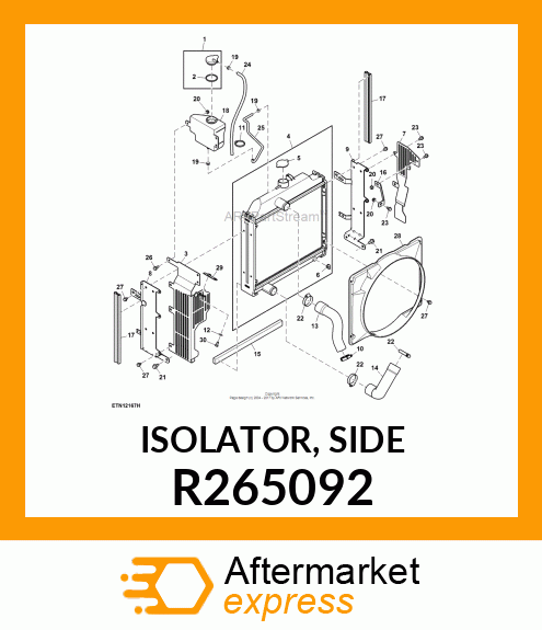 ISOLATOR, SIDE R265092