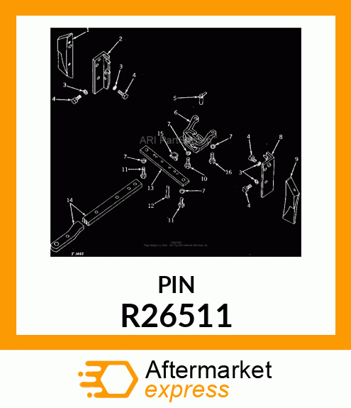 PIN,SPECIAL HEADED R26511