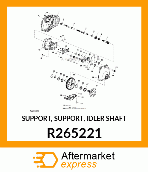 SUPPORT, SUPPORT, IDLER SHAFT R265221