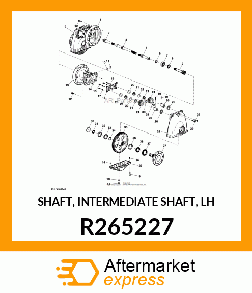 SHAFT, INTERMEDIATE SHAFT, LH R265227