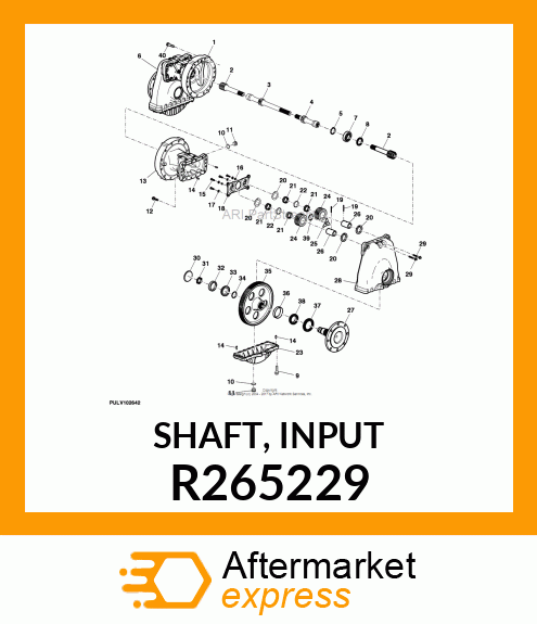 SHAFT, INPUT R265229